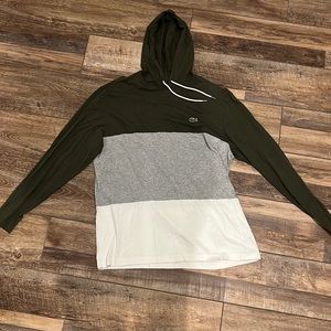 Lacoste lightweight hoodie